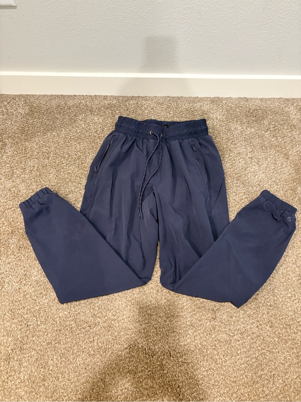 Woman’s bluish grey Casual double lined Jogger Pants